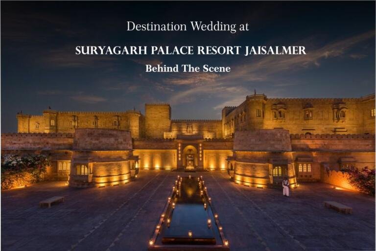 How much does a destination wedding in the Suryagarh, Jaisalmer cost?