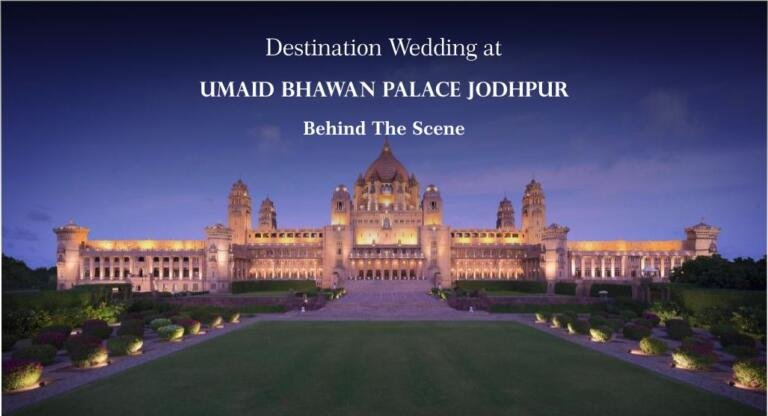 How much does a destination wedding in the Umaid Bhawan Palace, Jodhpur cost?