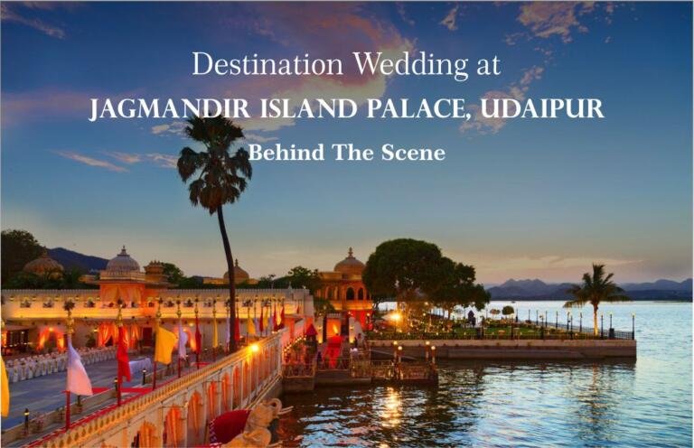 Cost of Destination Wedding at Jagmandir Island Palace, Udaipur
