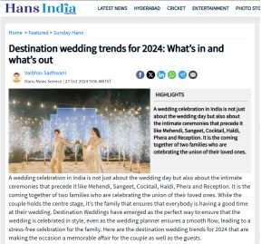 hansindia article of behind the scene